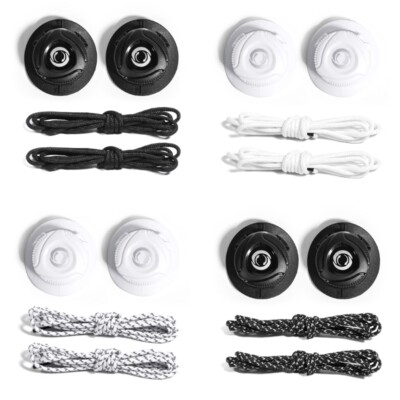 Automatic Screw Lock Shoelaces Shoelace Universals Quick Automatic Buckles Rope