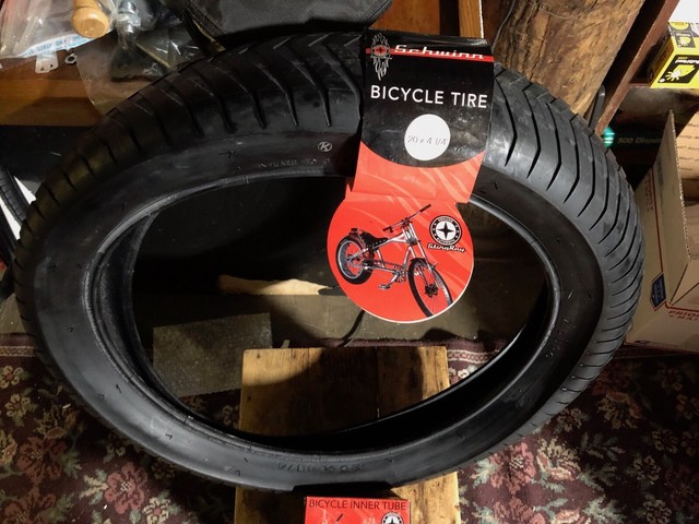 schwinn stingray chopper back tire