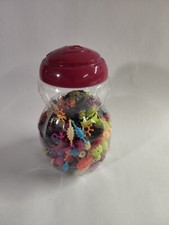 Pop-Arty B. Jeweled Plastic 425 Connecting Jewelry Beads in Original Container