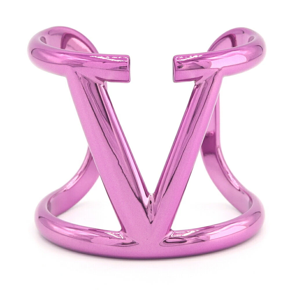 Bracciale Valentino J0E21MET Viola Metallo Usatoiale Braccialeo A Vogo Logoa