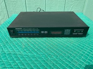 Vintage Kenwood AM-FM Stereo Synthesizer Tuner Model #: KT-54
