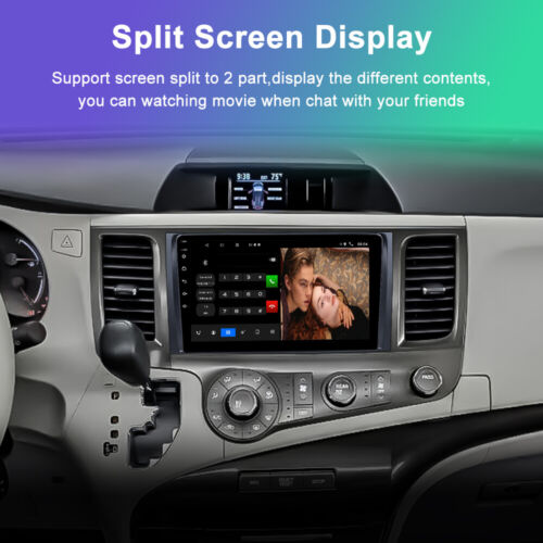 Per Toyota Siena 2011-2014 Android 13 Autoradio GPS Carplay Nav WIFI 32G - Foto 9 di 17