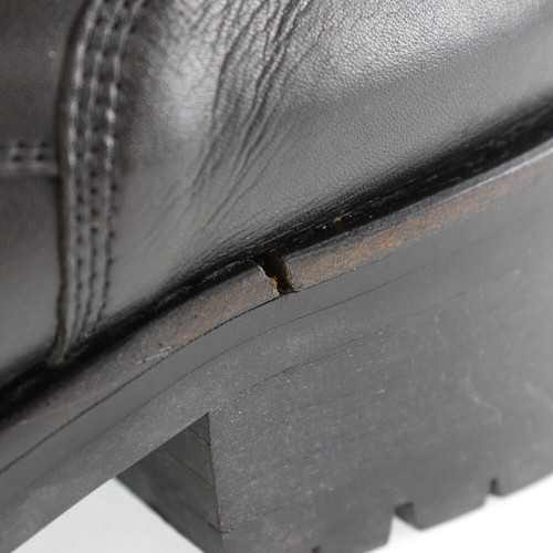 CHANEL Botas Sports Line Cuero Negro Mujer - Imagen 9 de 10