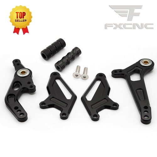 For F3 675 EAS Brutale 12-2017 CNC Refit Brake Shift Pedal Lever&Wing Footpegs - Picture 1 of 10