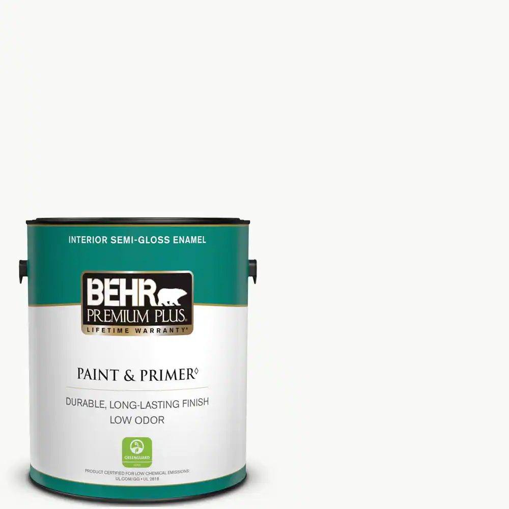 Semi Gloss Off White Behr Paint Ritver Premium Water Based Wall