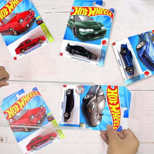 5 Pack Acrylic Model Car Display Case Wall Mount Compatible with Hot-Wheels M... - Picture 5 of 7