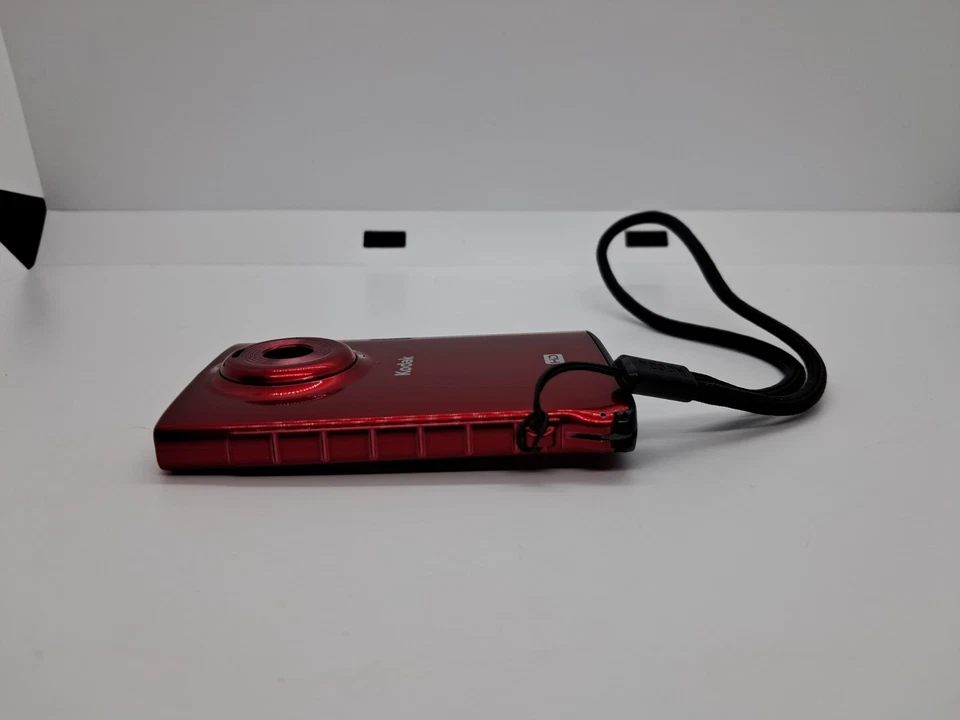 Kodak Mini HD Video Camera With 2GB MicroSD Card Red For Parts Or Repair - Image 4 of 4