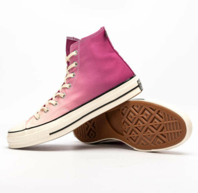 NEW Converse Chuck 70 High Primaloft Rose Maroon Naples Gradient Shoes 168111C