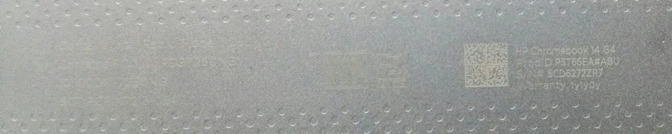 HP Chromebook 14 G4 Celeron Quad Core 1.83GHz 14" 4GB RAM 32GB SSD Chrome OS - Image 4 of 4