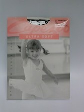 New CAPEZIO Black Tights 1815X Ultra Soft Footed Tights Girls Size 2-6