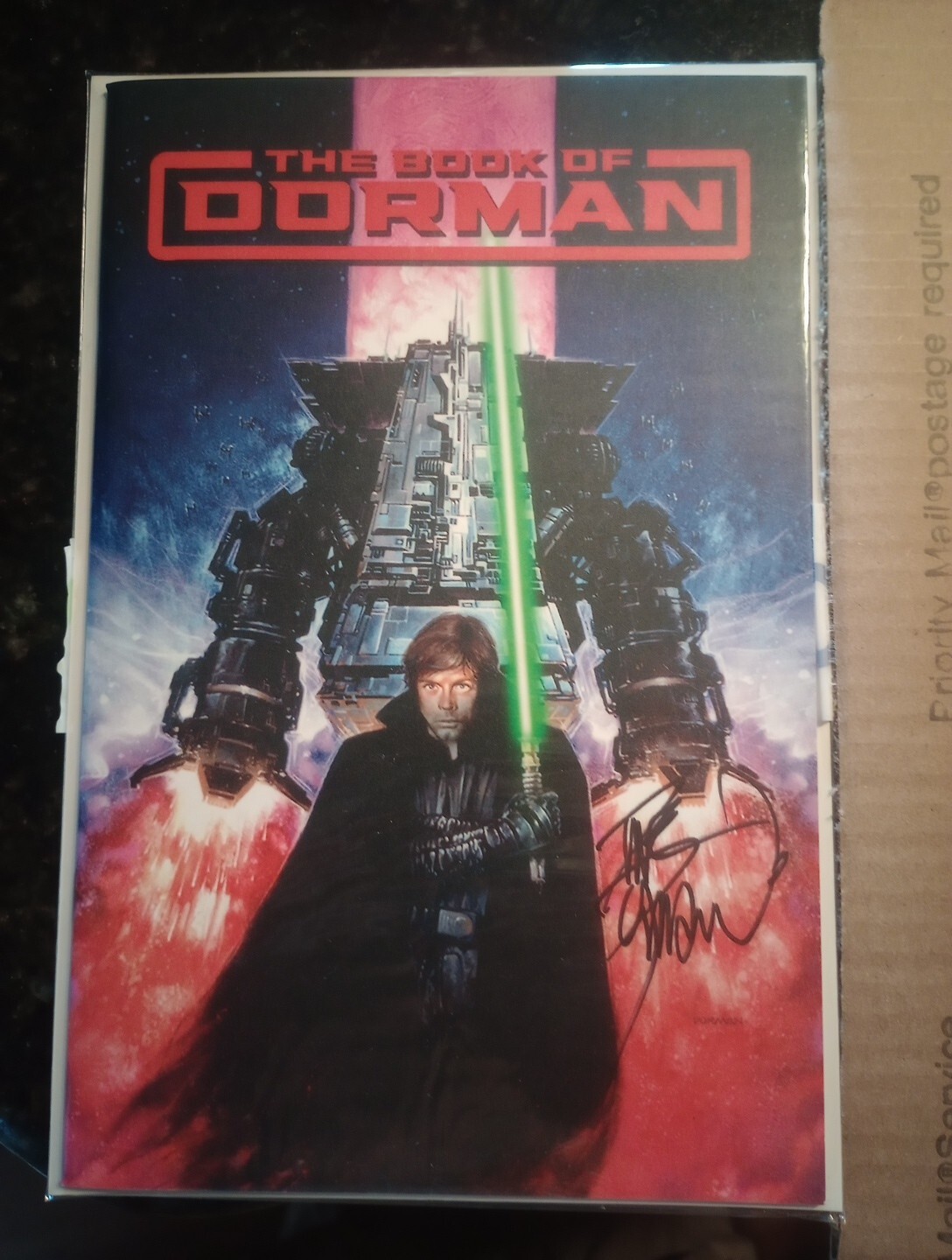 El Libro de Dorman - Nuevo cómic artístico de Dave Dorman Star Wars firmado por Dave Dorman
