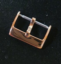 Watch Band Clasp Rose Gold Buckle Fits Rubber, Leather 16m, 20mm, 22mm, 24mm