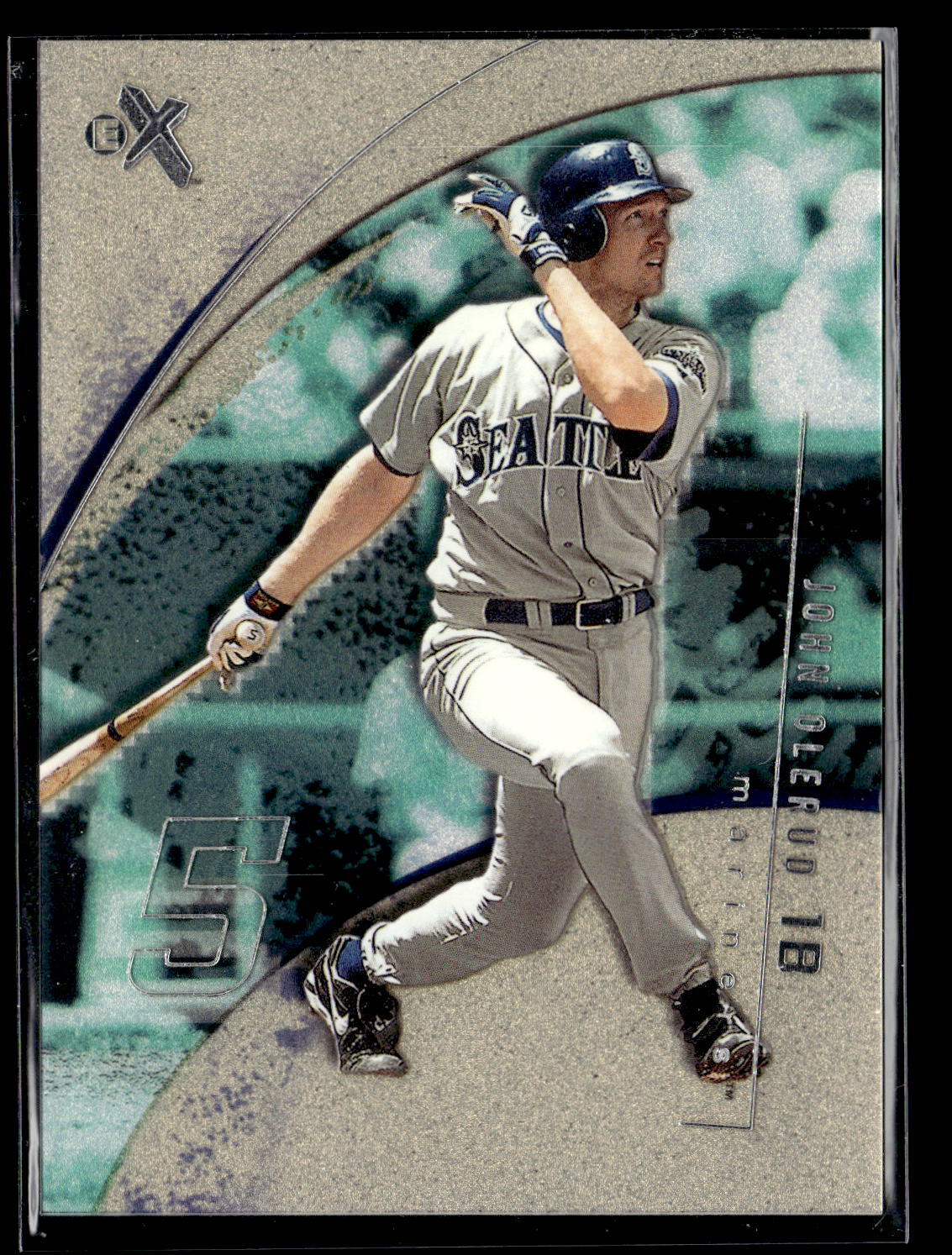 2002 Fleer E-X #36 John Olerud Card - MLB Baseball Card Scanned Single