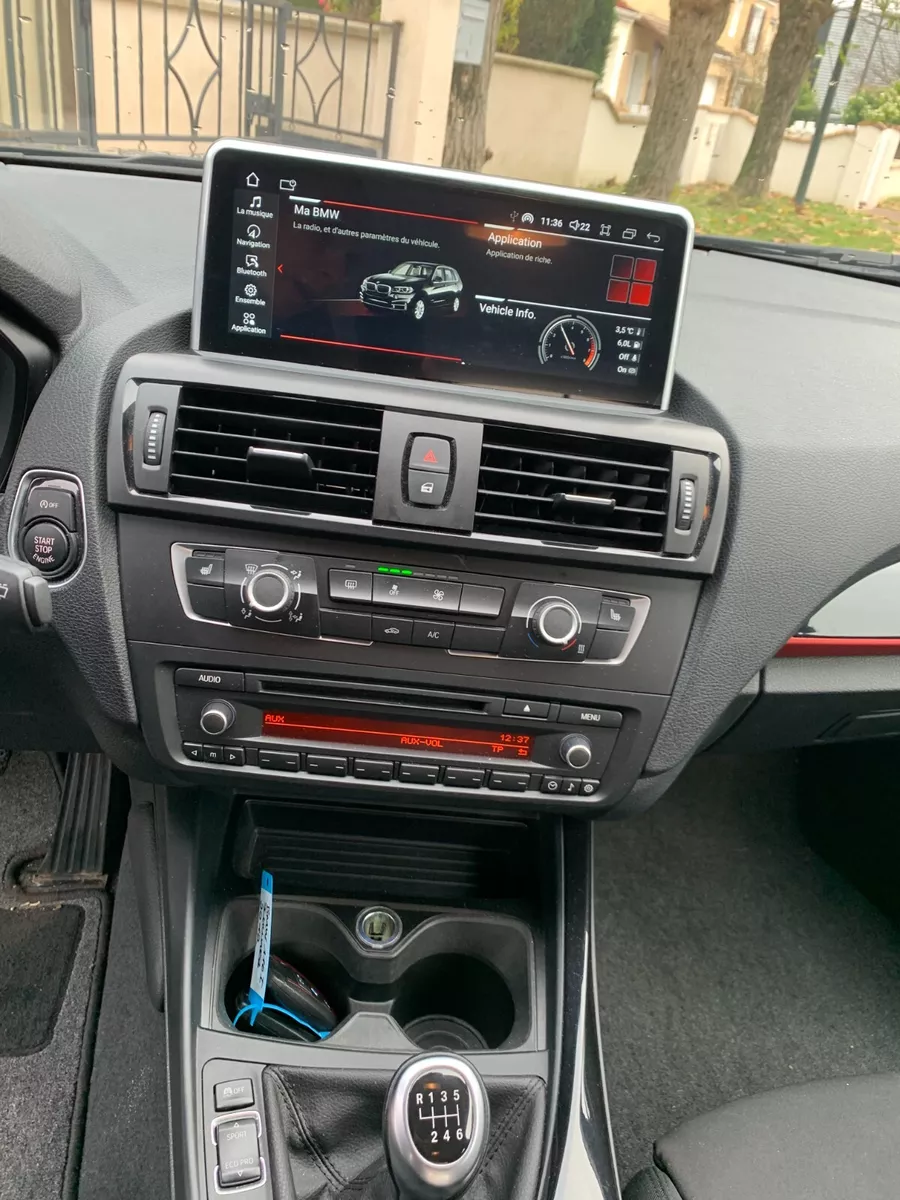 Autoradio Android à écran tactile Carplay HD pour BMW série 1 F20