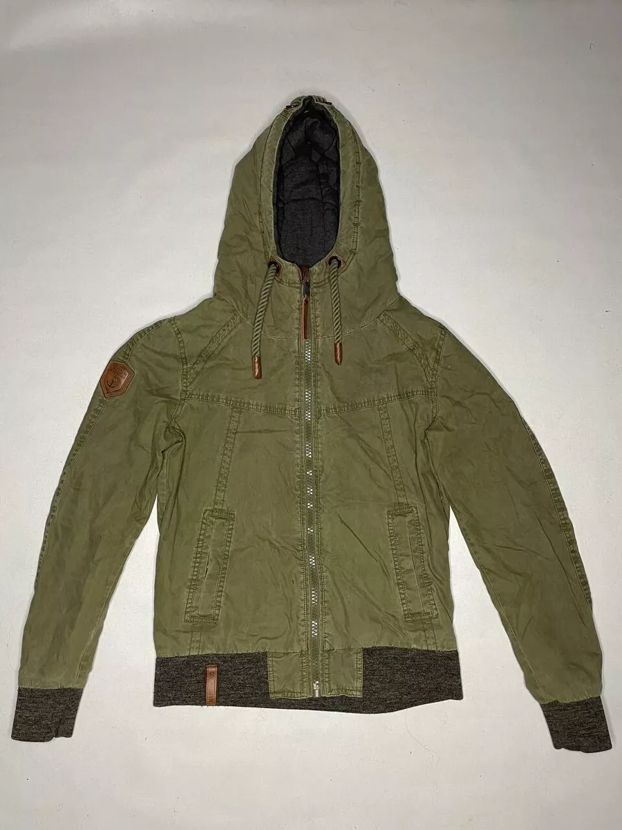 Naketano Men Khaki Green Short Jacket Size S