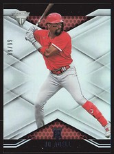 2021 Panini Chronicles #1 Jo Adell Titanium Blue #/99 SN