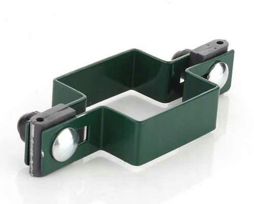 Morsetto centrale quadrato SET 50x50mm per filo FI4mm morsetto di collegamento verde - Foto 1 di 7