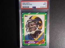 1986 TOPPS #85 JACKIE SLATER PSA 9 !!!