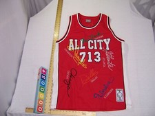 VTG Y2K 1945 All City 713 HD Basketball Jersey Houston Texas Area Code