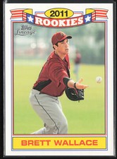 2011 Topps Lineage Rookies Commemorative #20 Brett Wallace Houston Astros