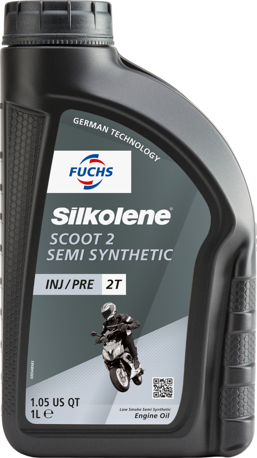 Silkolene SCOOT 2 Semi-Synthetic 2-Stroke Engine Oil For Scooters & Mopeds - 1 L
