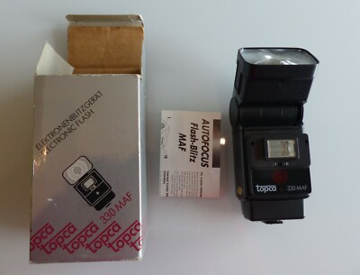 Topca 330 MAF Elektronen-Blitzgerät für Minolta/Nikon/Pentax AF - mit OVP 