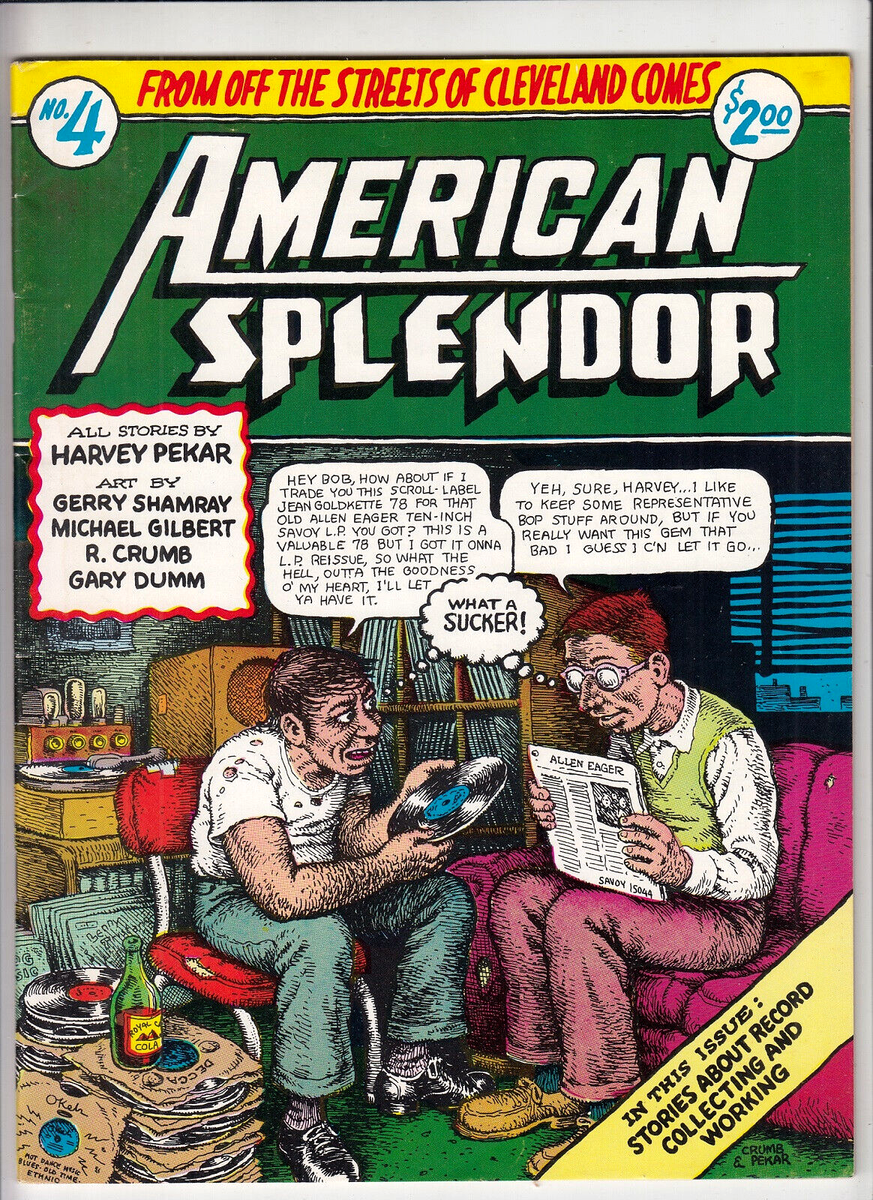 AMERICAN SPLENDOR #4 (Harvey Pekar/1979) VF/NM (9.0) - artist R