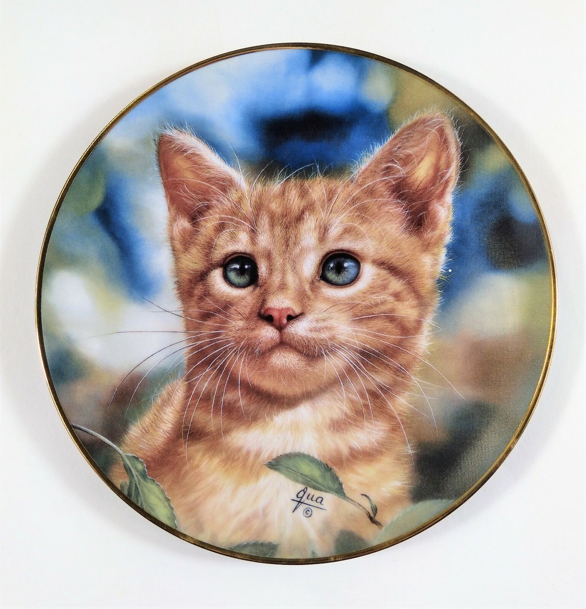 フランクリン ミント 1988 Hand painted Cat フランクリン ミント 1988 Hand painted Cat フランクリン