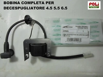 ACTIVE BOBINA PER DECESPUGLIATORE ORIGINALE 4.5 5.5 6.5 BRUTALE ZAINO E ASTA