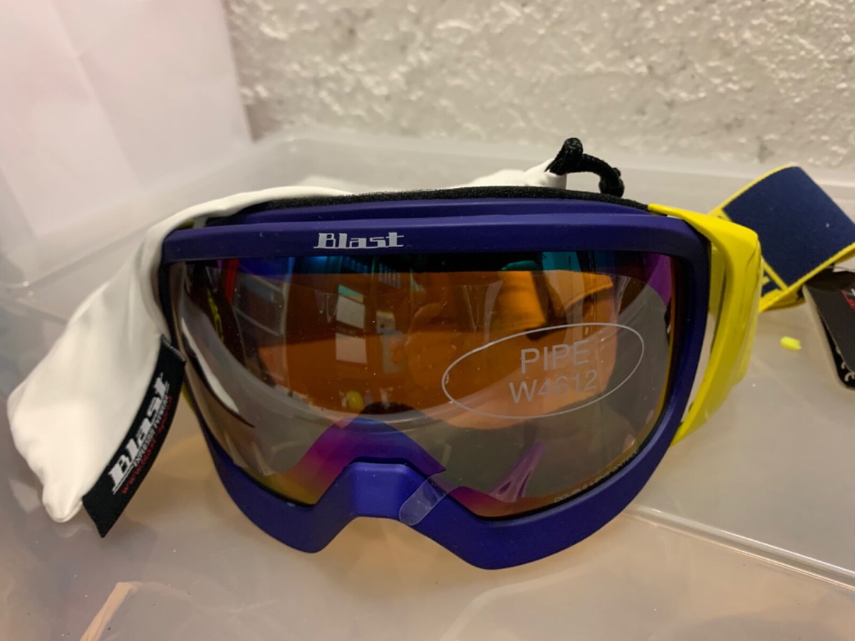 Maschera Sci/Snowboard Goggles BLAST PIPE W4612 -Blue