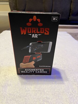 New in Box Worlds AR Gun Blaster Reality Bluetooth Game Controller Smartphone