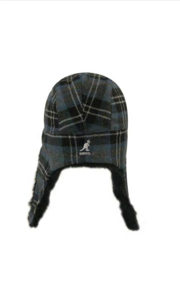 Kangol Ushanka Kids твидовый траппер шерсти и искусственного меха крышка шляпа новый км средний - Изображение 3 из 4