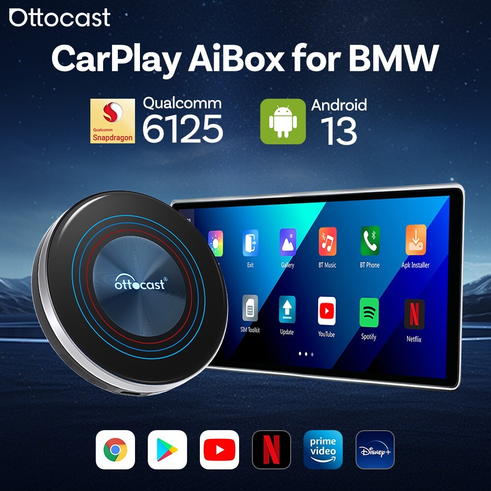 アクセサリー CarPlay AiBox for BMW MMB BMW AI Box Wireless Multimedia Carplay Adapter – MMB