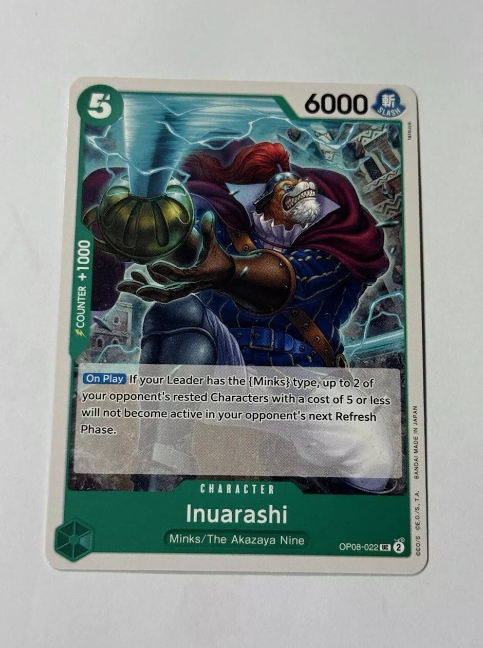 Inuarashi - OP08-022 - Uncommon - Two Legends - One Piece - English 