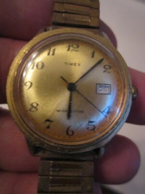 Montre Timex Automatique Vintage – En état De Fonctionnement, Indicateur Date/jour, étanche, Trotteuse
