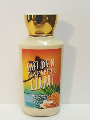 Bath & Body Works ~ Golden Pineapple Luau ~ Shea & Vitamin e Lotion 8oz Rare