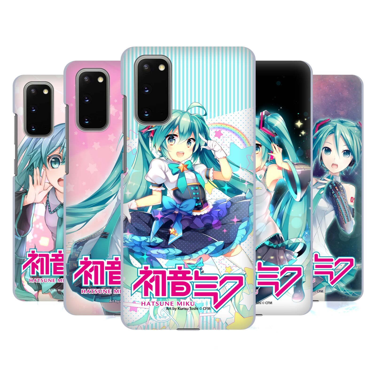 OFFICIAL HATSUNE MIKU GRAPHICS HARD BACK CASE FOR SAMSUNG PHONES 1