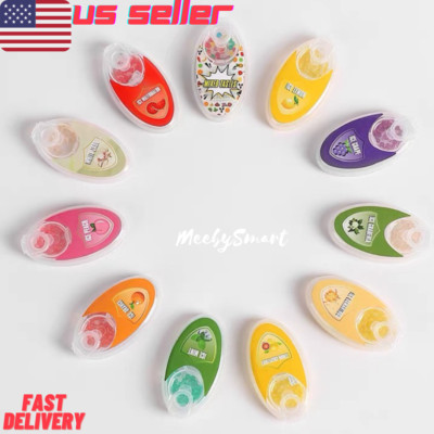 100Pcs Mixed Fruit & Mint Flavor Cigarette Beads 13 Assorted DIY Enhancer US