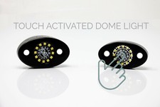 DUNEGEAR BILLET TOUCH ACTIVATED 1.750 RAD. BEST UTV DOME LIGHT PERIOD USA MADE