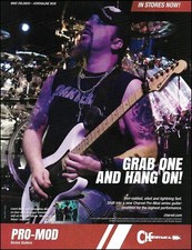 Adrenaline Mob Mike Orlando Charvel Pro-Mod guitar advertisement 2014 ad print