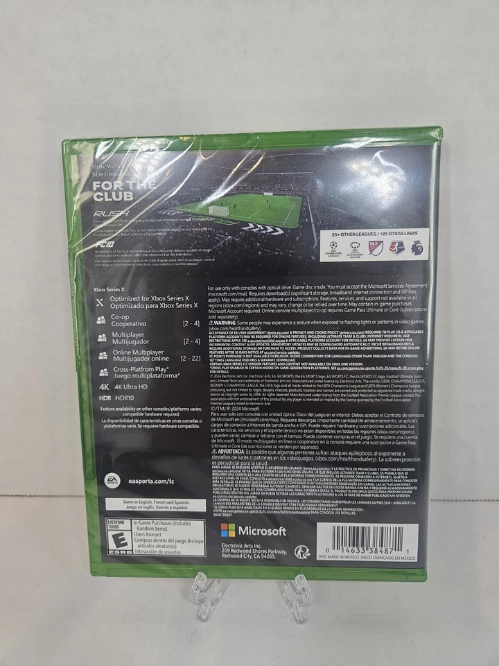 EA Sports FC 25 Xbox Series X & Xbox One New Sealed FIFA Soccer Game 2025 - Image 2 of 4