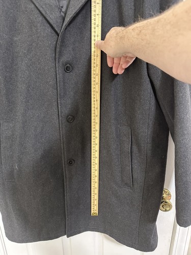 Chaqueta acolchada aislante Levi's XXL para hombre mezcla de lana gris/carbón - Imagen 11 de 18