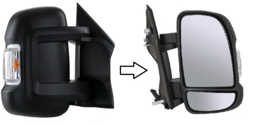 Ensemble de rétroviseurs extérieurs pour le côté droit Peugeot pour automobile