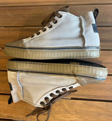 Sorel Sentry Chukka Grey Canvas Rubber Toe Sneaker Boots Shoe Men Size 9.5 Gray $_12.JPG?set_id=880000500F main image 3
