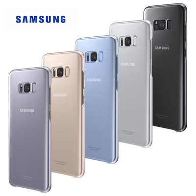 Original offizielle Samsung Clear Cover/Hülle für Galaxy S8 & S8 Plus S8+ NEU