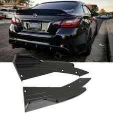 Rear Bumper Spoiler Splitter Lip Diffuser Kits For Nissan Altima Glossy Black Rear Bumper Spoiler Splitter Lip Diffuser Kits For Nissan Altima Glossy Black