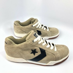 beige suede converse