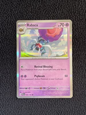 rabsca pokemon card price POKÉMON TCG - Rabsca ex Ultra Rare main image 0