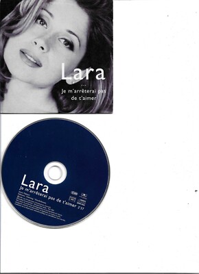 LARA FABIAN RARE FRENCH PROMO CDS JE M ARRETERAI PAS DE T AIMER