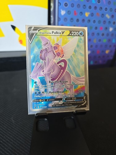 Origin Forme Palkia V SWSH253 Pokémon TCG Sword &amp; Shield Black Star ...